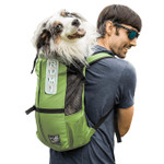  K9 Sports Sack | Trainer Dog Backpack Carrier | 4 Sizes | Greenery   pets own us