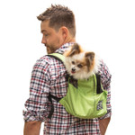 K9 Sports Sack | Trainer Dog Backpack Carrier | 4 Sizes | Greenery   pets own us