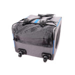  Ibiyaya Liso Backpack & Parallel Transport Pet Trolley | Slate/Sapphire  FC1705-GB Pets Own Us