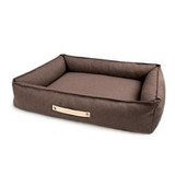 Labbvenn TÖVE Luxury High Side Dog Bed by Labbvenn in Brown   Pets Own Us