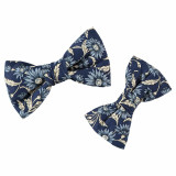  Baker & Bray | Daisy Dog Bow Tie-Navy Blue   Pets Own Us