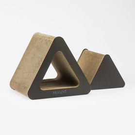  Hoopo® Triangle Scratching Furniture | Black  HOOP-TRI-BLK Pets Own Us