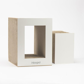 Hoopo® The Table Scratching Furniture | White  HOOP-TAB-WHT Pets Own Us