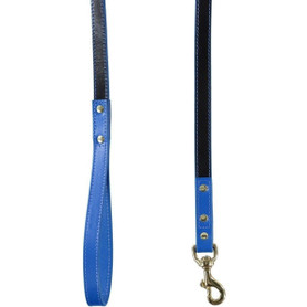 Baker & Bray Pimlico Dog Lead by Baker & Bray - Black/Blue  BB-52-01-07 Pets Own Us