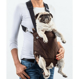 Muffin & Berry Rusty Front Backpack Pet Carrier by Muffin & Berry - Brown   Pets Own Us