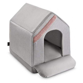 Oh Charlie Finessa Doghouse by Oh Charlie - Grey   Pets Own Us