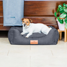Baker & Bray Luxury Orthopaedic Dog Bed - Designed by Vets | Slate Grey