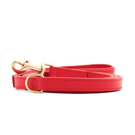  William Walker Leather Dog Lead | Plain Collection | Chili   Pets Own Us