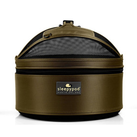  SleepyPod | Mobile Pet Carrier & Bed | Crash Tested | Olive Green  SP-OLG Pets Own Us