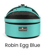  SleepyPod | Mobile Pet Carrier & Bed | Crash Tested | Robin Egg Blue