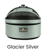  SleepyPod | Mobile Pet Carrier & Bed | Crash Tested | Glacier Silver