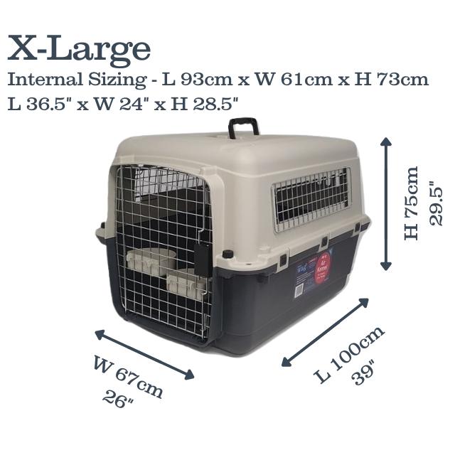 Henry Wag Air Kennel for Car Sea Air IATA Compliant Pets Own