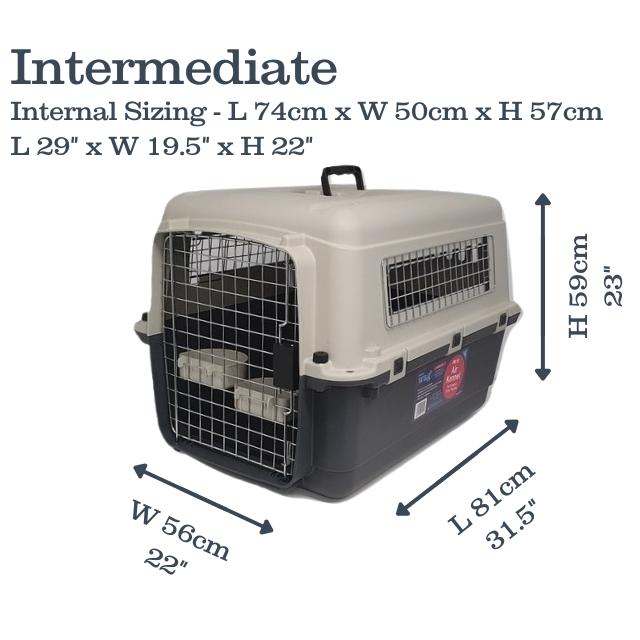 Henry Wag Air Kennel for Car Sea Air IATA Compliant Pets Own