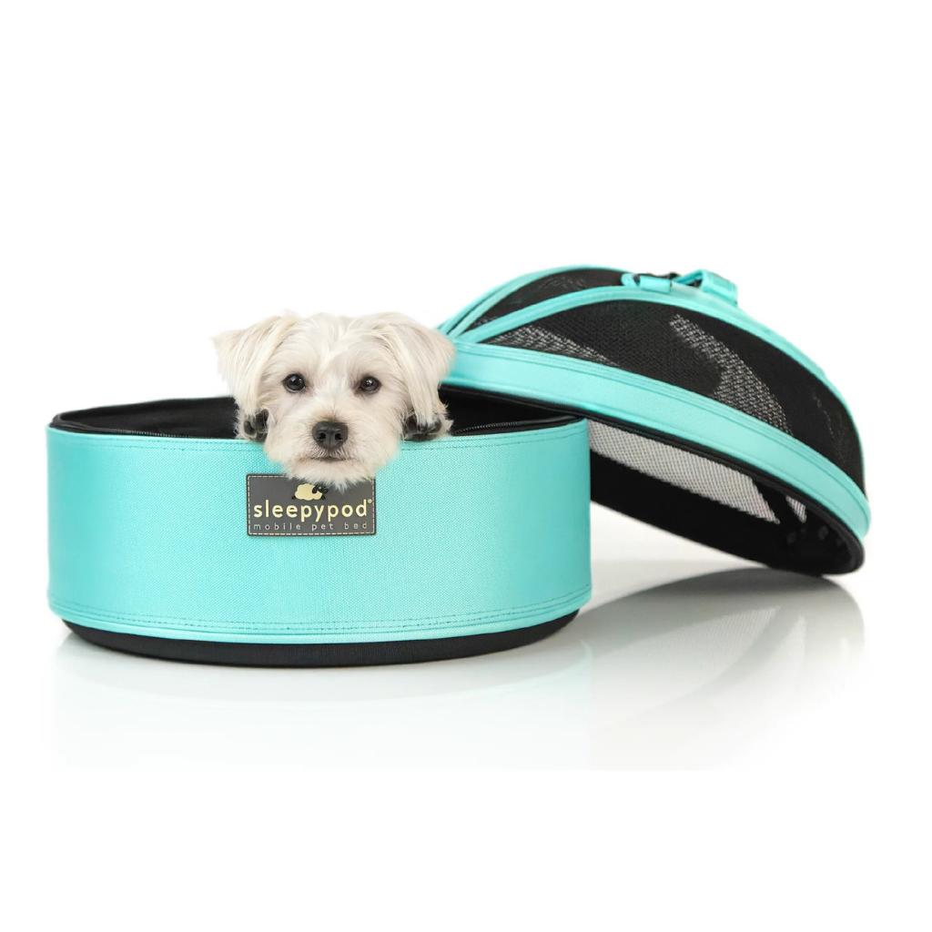 SleepyPod Mobile Pet Carrier Bed Crash Tested Robin Egg Blue