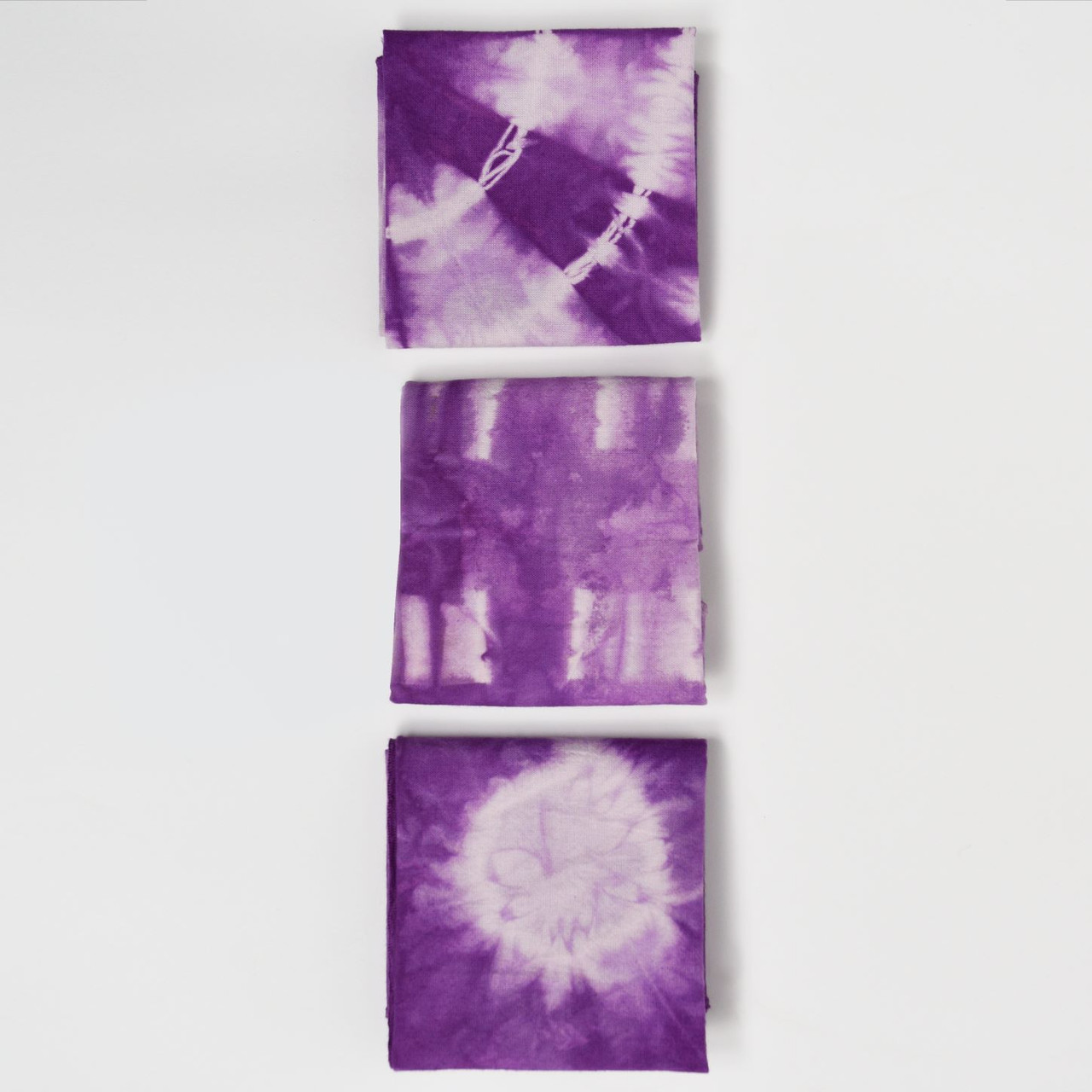 purple tie dye bandana