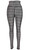 Clothes Cat & Houndstooth Reversible Leggings
