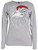 Classic Santa Long Sleeve Tee (Grey)