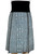 Teal Space Dye 4-Panel Skirt  Teal Space Dye 4-Panel Skirt