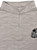 Embroidered Beer Bear Thermal Knit Zip Neck Shirt Grey