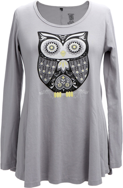 owl tunic dress