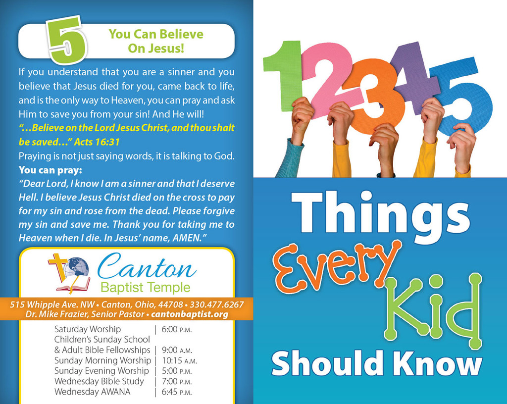 Five Things Every Kid Should Know