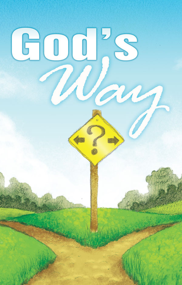 Front cover of “God’s Way of Salvation – Bright Sign” gospel tract