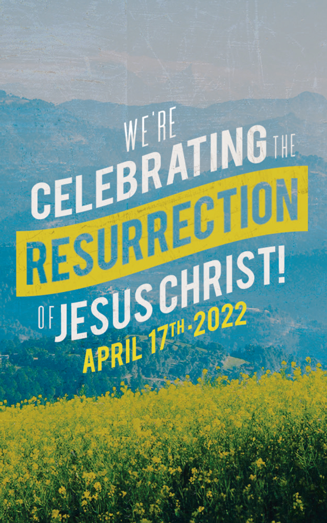 Celebrating the Resurrection Mountain Gospel Tract