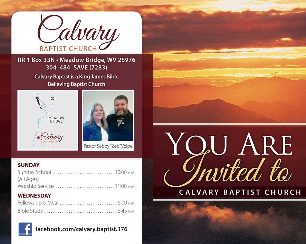 You Are Invited Mountain Sunset