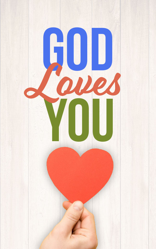 God Loves You Heart
