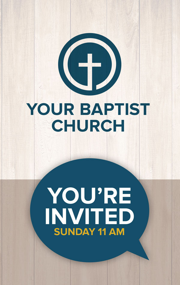 You're Invited Logo Wood