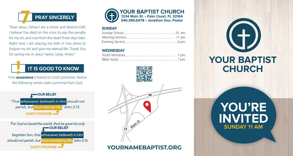 You're Invited Logo Wood