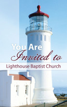 You're Invited Lighthouse Red