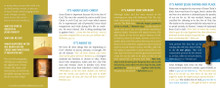 Inside panels of “Celebrating the Resurrection – Mountain” gospel tract