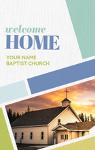 Welcome Home Geometric Pastor Greeting