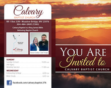 You Are Invited Mountain Sunset