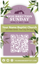 Resurrection Sunday Lily 3x5 Card