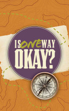 Front cover of “Is One Way Okay? – Compass” gospel tract