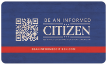 America 250 Happy Birthday America 3x5 Card Be An Informed Citizen