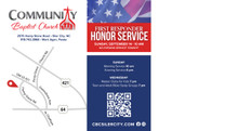 First Responder Honor Service