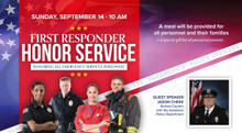 First Responder Honor Service