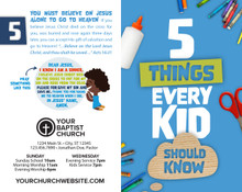 Five Things Every Kid Should Know Multicolor