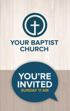 You're Invited Logo Wood