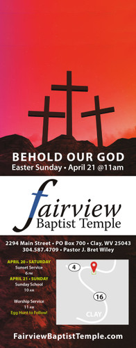 Behold Our God-Door Hanger