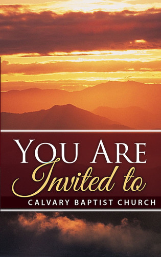 You Are Invited Mountain Sunset