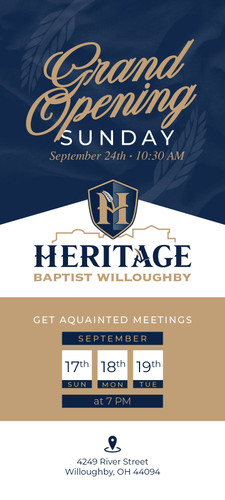 Church Invite Gospel Card