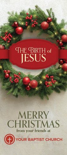 The Birth of Jesus Christmas Brochure