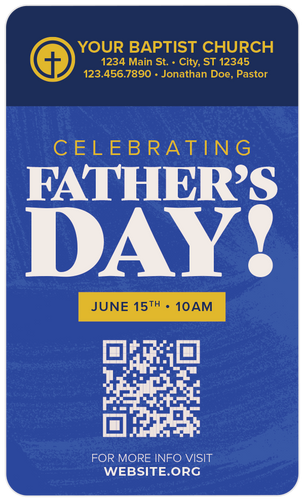Father's Day Blue Texture