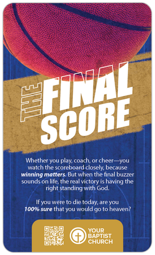 Final Score Basketball Card