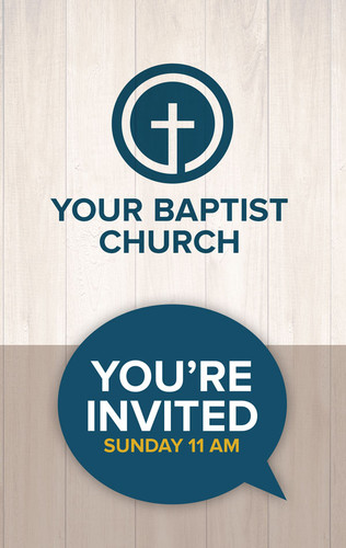 You're Invited Logo Wood