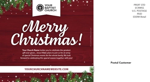 Christmas At Your Church Red Wood